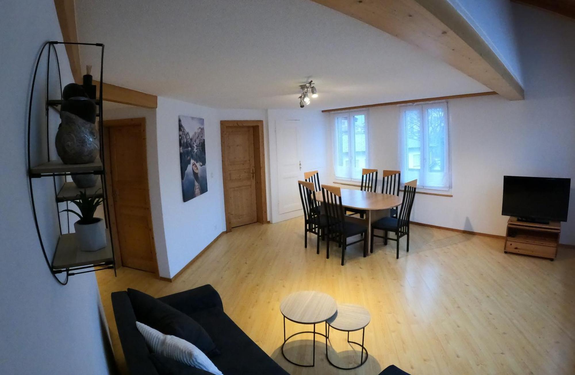 Fine&Pine Center Apartment Matten bei Interlaken Exteriör bild
